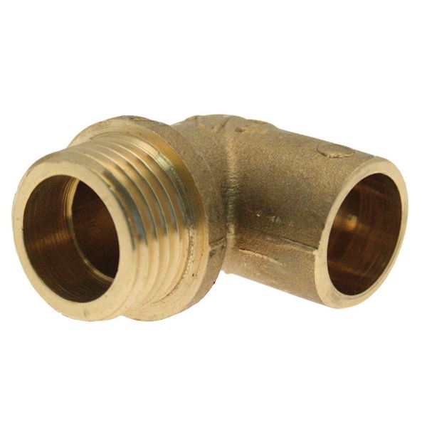 Picture of EndFeed Male Iron Elbow Adaptor 22mm x ¾"