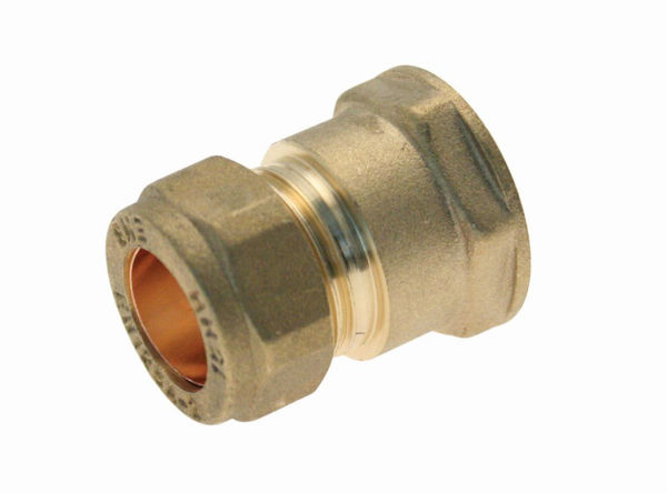 Picture of Compression Female Iron Adaptor 22mm x ¾"