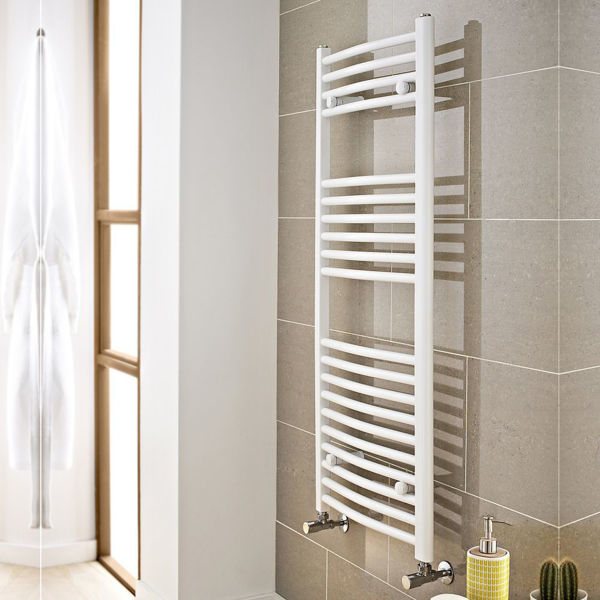 Picture of CSK Curved Towel Rail 600mmx1000mm White