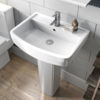 Picture of Neutral Bliss 520mm Basin & Semi Pedestal