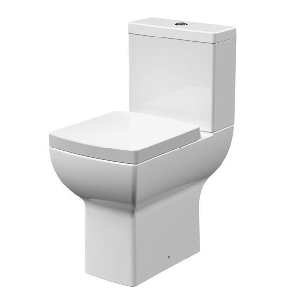 Picture of Nuie Ava Comfort Height Pan, Cistern & Seat