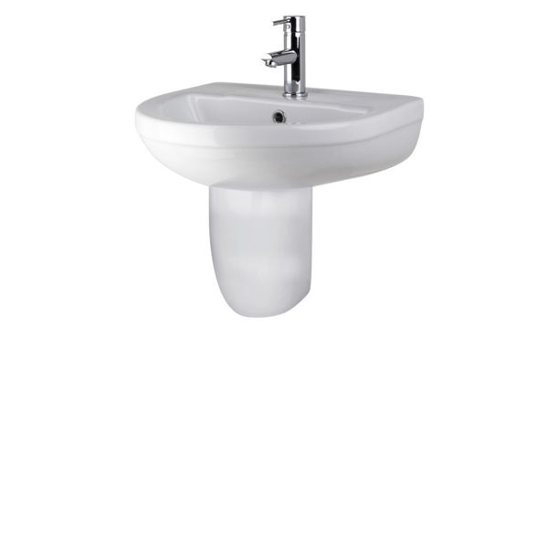 Picture of Neutral Harmony 500mm Basin & Semi Pedestal