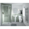 Picture of Neutral Provost Semi Flush to Wall WC