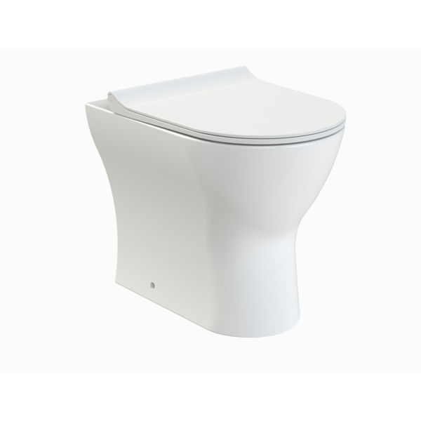 Picture of Neutral Freya Back To Wall Pan & Soft Close Seat