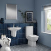 Picture of Neutral Ambrose Compact Semi Flush to Wall WC