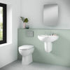 Picture of Nuie Ivo 550mm Basin 2TH & Semi Pedestal
