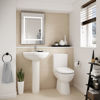 Picture of Nuie Ivo 550mm 1TH Basin & Pedestal