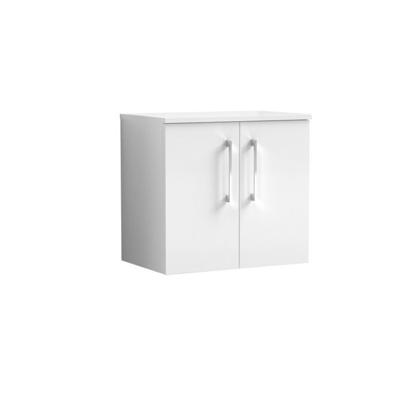 Picture of Nuie Arno 600mm Wall Hung 2 Door Vanity & Worktop