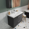 Picture of Nuie Arno 800mm Wall Hung 2 Drawer Vanity & Basin 1