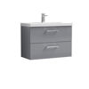 Picture of Nuie Arno 800mm Wall Hung 2 Drawer Vanity & Basin 1