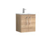 Picture of Nuie Arno 500mm Wall Hung 2-Door Vanity & Basin 4