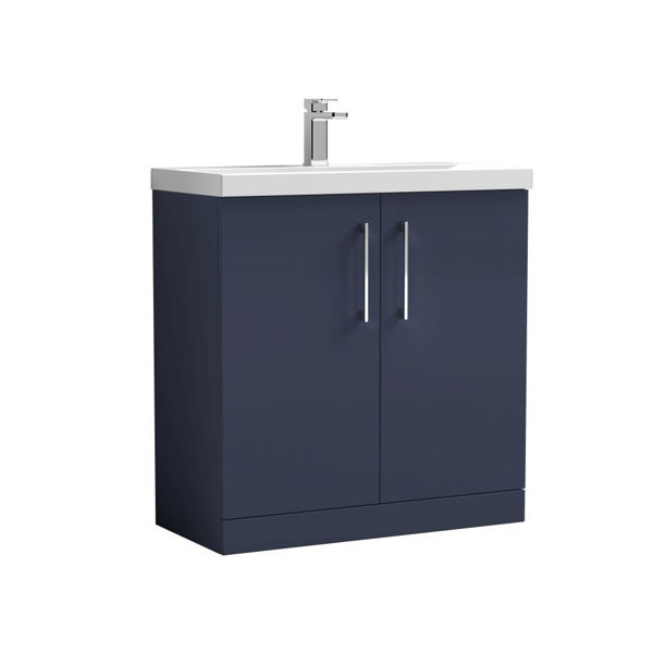 Picture of Nuie Arno 800mm Floor Standing 2-Door Vanity & Basin 1