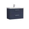 Picture of Nuie Arno 800mm Wall Hung 2-Drawer Vanity & Basin 1