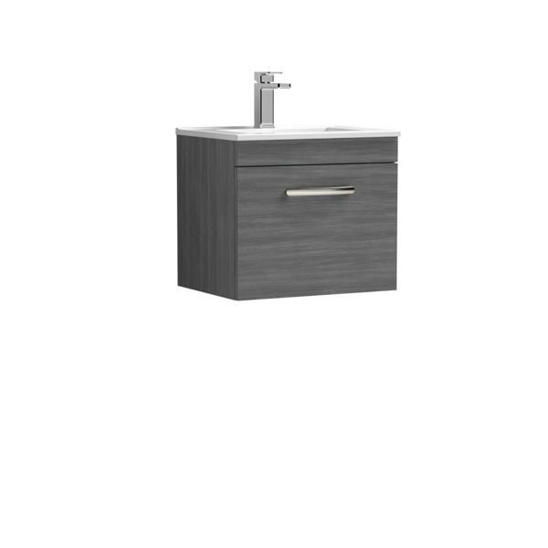 Picture of Nuie Athena 500mm Wall Hung Vanity With Basin 2