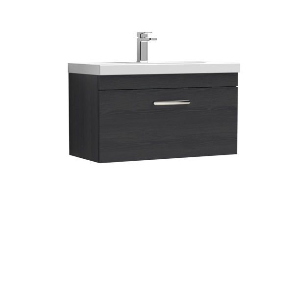 Picture of Nuie Athena 800mm Wall Hung Vanity With Basin 3