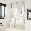 Picture of Nuie Athena 800mm Wall Hung Vanity With Basin 1