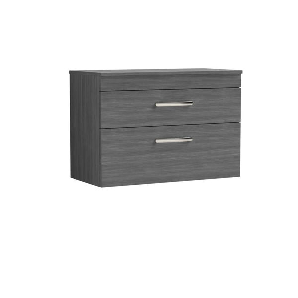 Picture of Nuie Athena 800mm Wall Hung Vanity With Worktop