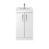 Picture of Nuie Athena 500mm Floor Standing Vanity With Basin 4