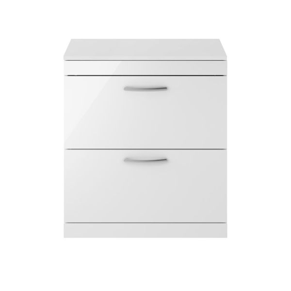 Picture of Nuie Athena 800mm Floor Standing Vanity With Worktop