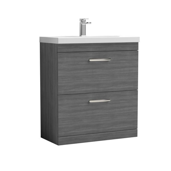 Picture of Nuie Athena 800mm Floor Standing Vanity With Basin 1