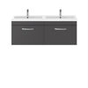 Picture of Nuie Athena 1200mm Wall Hung Cabinet With Double Basin