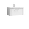 Picture of Neutral Deco 800mm Wall Hung Single Drawer Vanity & Basin 3