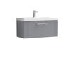 Picture of Neutral Deco 800mm Wall Hung Single Drawer Vanity & Basin 1