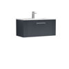 Picture of Neutral Deco 800mm Wall Hung Single Drawer Vanity & Basin 2