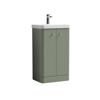 Picture of Neutral Core 500mm Floor Standing 2 Door Unit & Basin