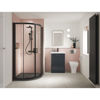 Picture of Neutral Core 600mm Floor Standing 2 Door Unit & Basin