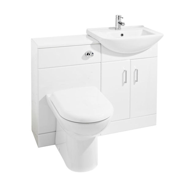 Picture of Neutral Saturn Furniture Pack with Square Basin