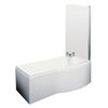 Picture of Neutral 1700mm B Shaped Right Hand Bath Set