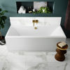 Picture of Neutral Asselby Square Double Ended Bath 1700 x 700mm