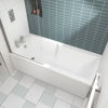 Picture of Neutral Square Straight Shower Bath 1700 x 750mm