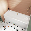 Picture of Neutral Linton Thin Edge Single Ended Bath 1800 x 800mm