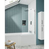 Picture of Neutral Ella Screens Square Bath Screen