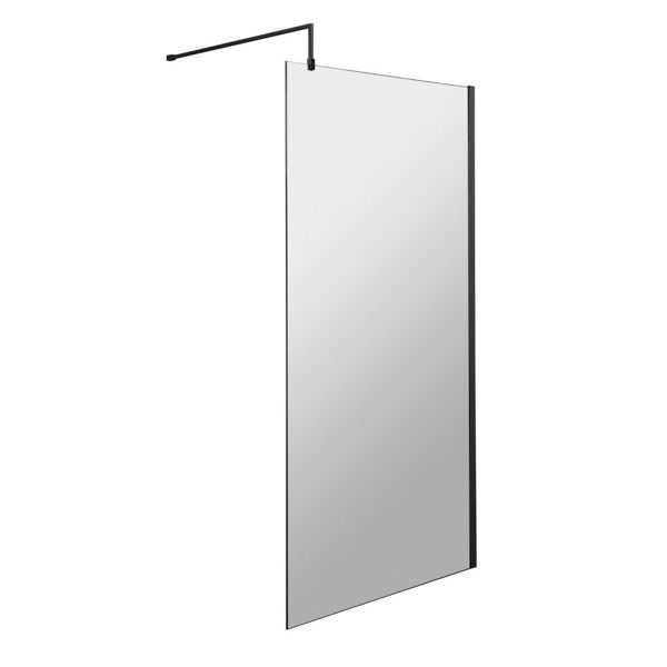 Picture of Neutral 900mm Wetroom Screen With Support Bar