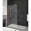 Picture of Neutral 1000mm Wetroom Screen With Support Bar