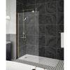 Picture of Neutral 1200mm Wetroom Screen With Support Bar