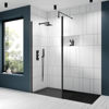 Picture of Neutral 1000mm Outer Framed Wetroom Screen with Support Bar