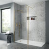 Picture of Neutral 1000mm Outer Framed Wetroom Screen with Support Bar