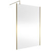 Picture of Neutral 1400mm Outer Framed Wetroom Screen with Support Bar