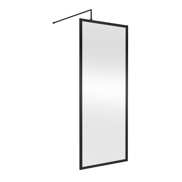 Picture of Neutral Full Outer Frame Wetroom Screen 1850x760x8mm