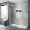 Picture of Neutral Full Outer Frame Wetroom Screen 1850x1400x8mm