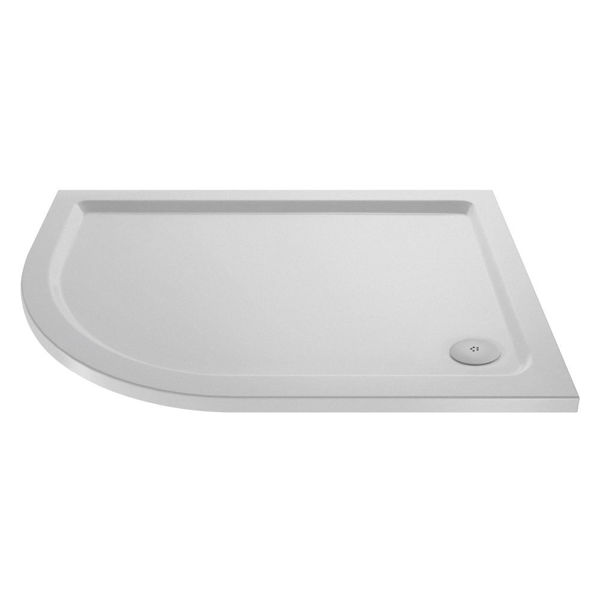 Picture of Neutral Slip Resistant Offset Quadrant Shower Tray LH 900 x 760mm