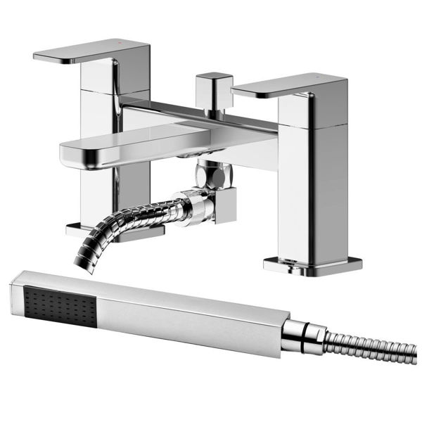 Picture of Neutral Windon Deck Mounted Bath Shower Mixer With Kit