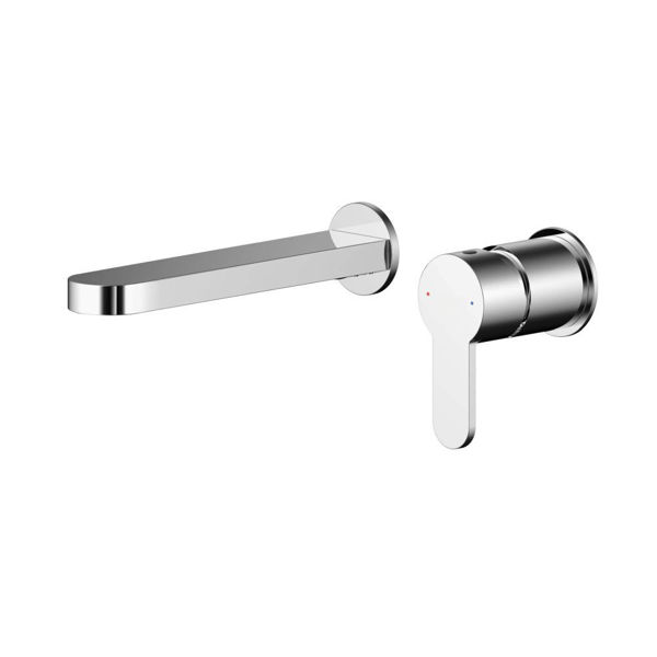 Picture of Neutral Arvan Wall Mounted 2 Tap Hole Basin Mixer