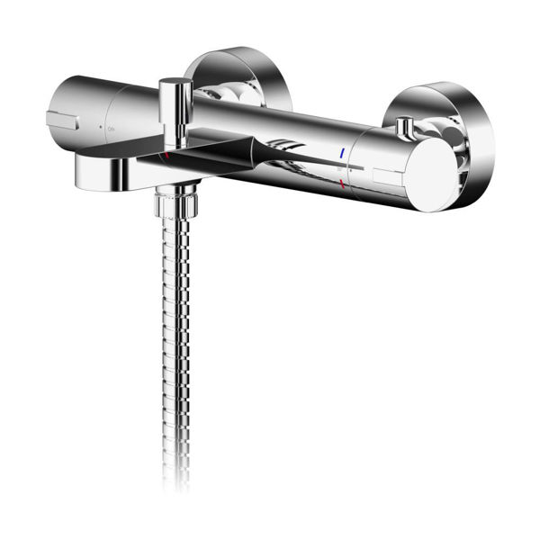 Picture of Neutral Binsey Wall Mounted Thermostatic Bath Shower Mixer