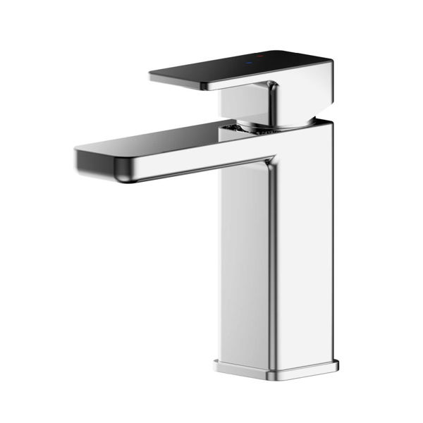 Picture of Neutral Windon Eco Mono Basin Mixer With Push Button Waste