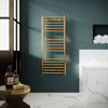 Picture of Neutral Lorica Round Straight Towel Radiator 1200x500